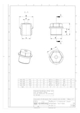 SPELSBERG Kabeleinsteckstutzen IP54 lgr WNI M16  16mm 5-10mm hfr offen