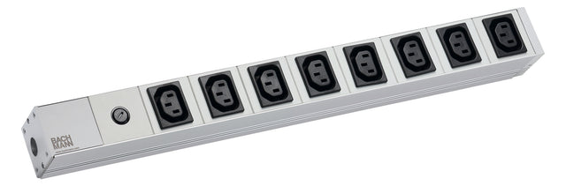 BACHMANN Rack-Stromverteilung 8xC13 230V 333.540 m.Sicherung