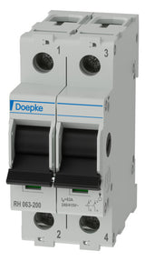 DOEPKE Lasttrennschalter 63A 2p IP20 RH 063-200 Einb