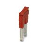 PHOENIX Querverbinder 2p rt steckb isol FBS 2-12 76A m.Berühr.schutz
