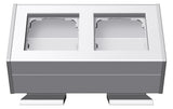 GIRA Gehäuse AP 2f Metall rws AP-Geh Profil 55 119227 IP21
