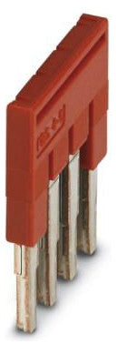PHOENIX Querverbinder 4p rt steckb isol FBS 4-5 24A m.Berühr.schutz