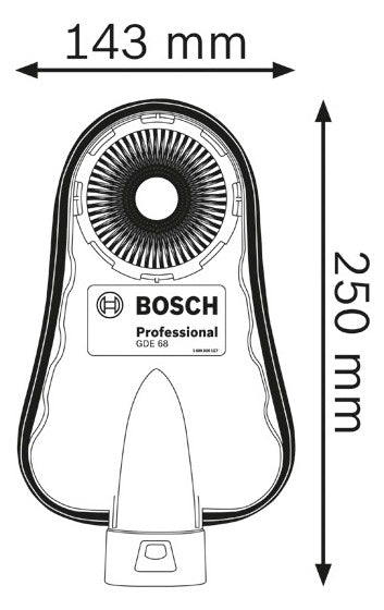 BOSCH-EW Bohrstaubfänger  68mm Professional GDE 68