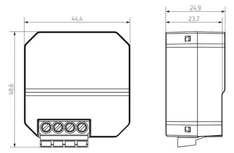 THEBEN Schaltaktor DALI UP TE 1f 13A SU 1 DALI-2 1500W 250V