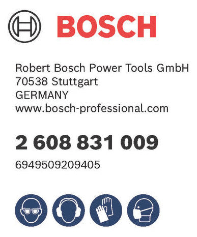 BOSCH-EW Hammerbohrer  6mm SDSplus PLUS-3, 6X150X2 150/210mm f.Beton