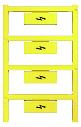 WEIDMÜLLER Klemmenmarkierung sw/ge horiz WAD 12N MC B GE/SW RM=12mm unbedr