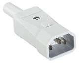 BACHMANN Kaltgerätesteck Kst IP20 ger gr 915.971 Schraubkl f.Schutzk.Stift