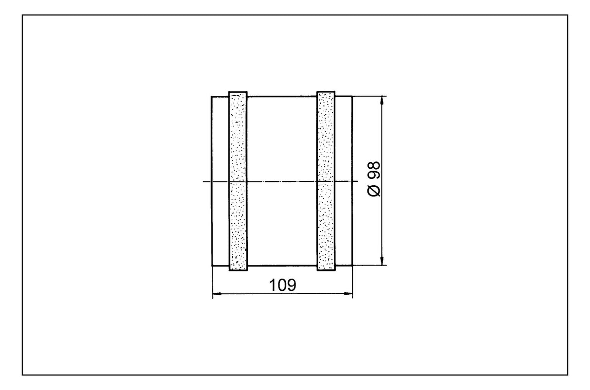 MAICO Kleinraumventilator 100mm 230V UP ECA 11 E 105cbm/h Kst ws IP45 50Hz