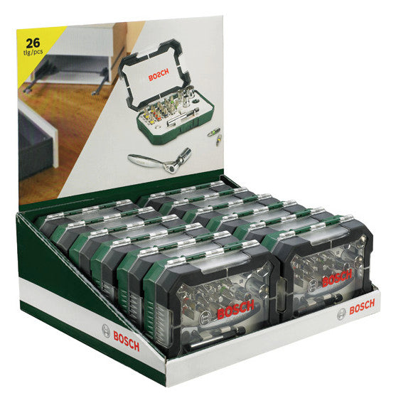BOSCH-EW Werkzeugset 26tlg Box 2607017322