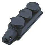 BACHMANN Steckdosenleiste 3f sw 35° IP44 381.109