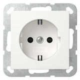 GIRA Steckdose 1f rws glz UP m.BS IP20 System 55 475503