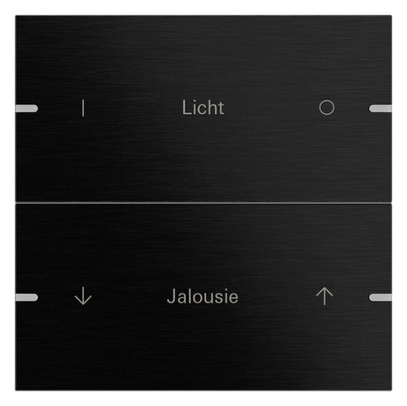 GIRA Tastwippe KNX sw Metall Alu 2f 5032126