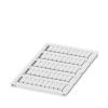 PHOENIX Klemmenmarkierung ws RM=6,2mm UCT1-TM 6 unbedr horiz/vert