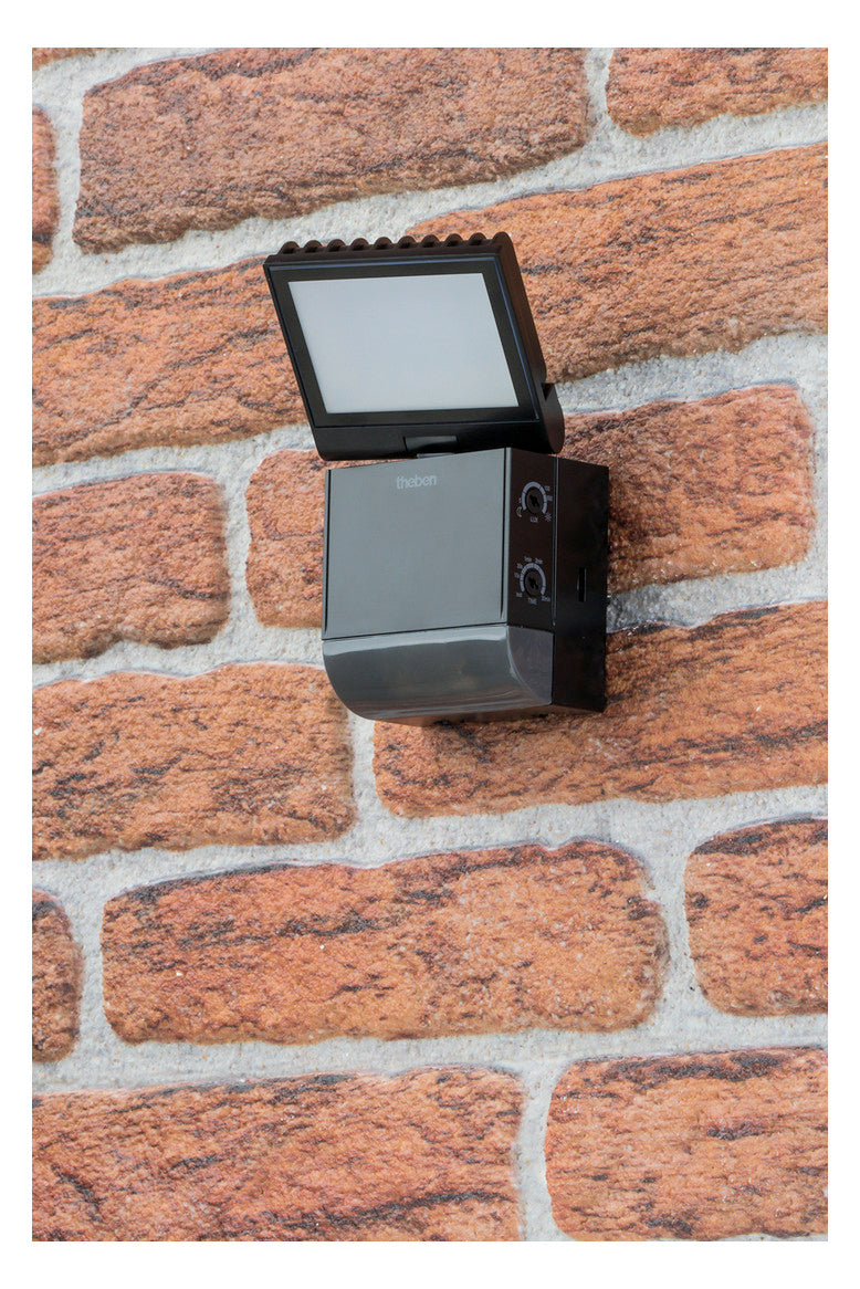 THEBEN LED-Anbaustrahler 8W 1LED sw ws theLeda S8-100 BK 4000K 900lm sw mt Kst