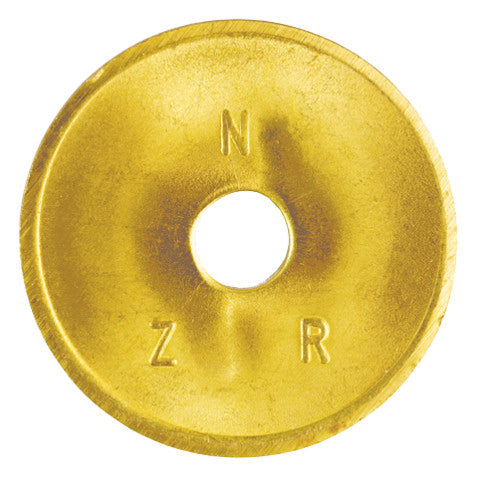 NZR Zubehör Münzautomat Wertmarke Standard, Messing, geloch