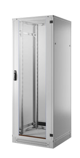 19" Netzwerkschrank-Set PRO 42HE, 800x1000 mm, RAL7035, 4f. Lüfter, Netzltg. +Sockel Stück