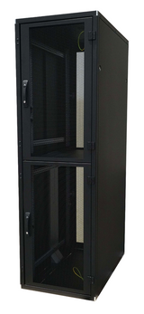 Co-Location Rack PRO, 4 x 10HE, 800x1000 mm, F+R 1-tlg. perforiert, RAL7035 Stück