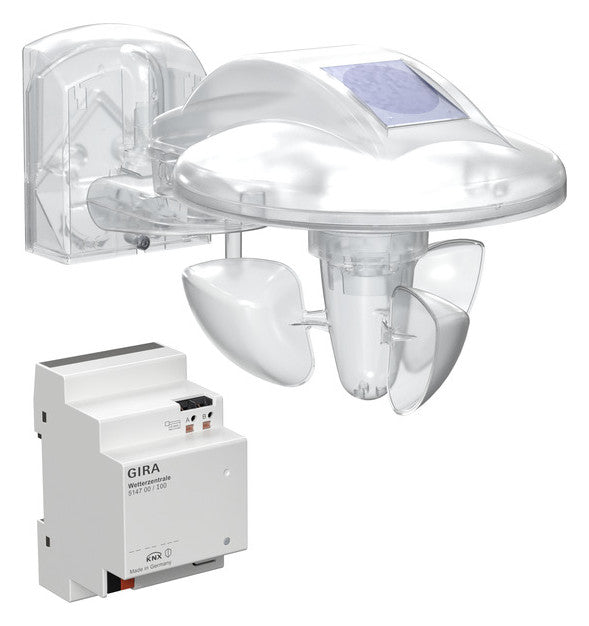 GIRA Wetterstation KNX REG m.Heiz tra 514600 glz
