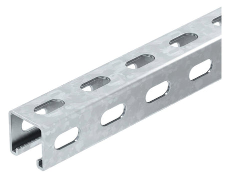 BETTERMANN C-Profilschiene ST 22mm D2mm MSL4141PP3000FS 3000x41x41mm 3Seit_gel