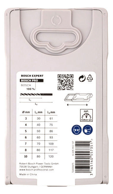 BOSCH-EW Bohrerset 7tlg Bohrer Box 2607017034 7xHolzbohr