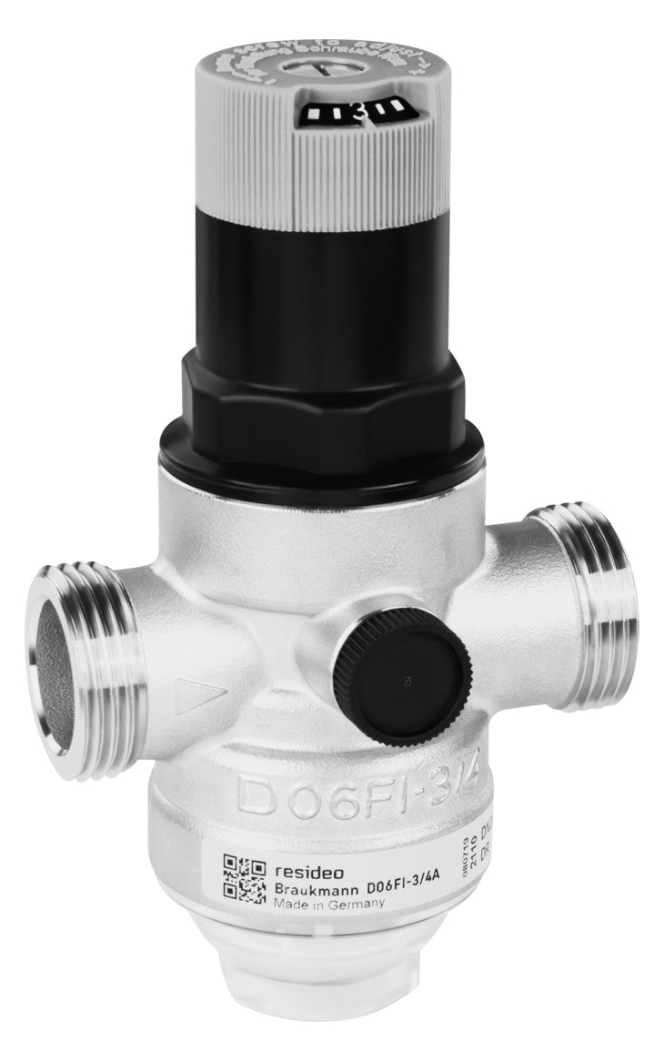 Druckminderer D06FI mit Einstellanzeige, Edelstahl, E, R3/4