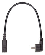 BACHMANN Netzanschlussleitung 0,75m 10A 356.1721 3x1,5qmm sw IP20 PVC