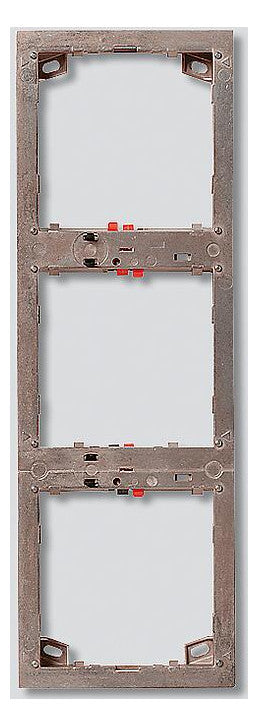 SIEDLE Rahmen-Türstation 3f UP ms Zink MR 611-3/1-0 99,5x299,5x17mm