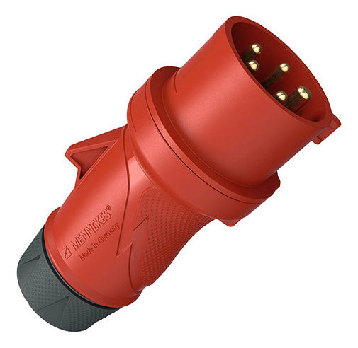 MENNEKES CEE-Stecker 5p 32A IP54 400V/rt PowerTOP Xtra 13520 6h Schraubkl Kst