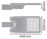 LEDVANCE LED-Aufsatzleuchte 25W 60-76mm SL FLEX SM RV25ST P 25W 740 WAL 4000K