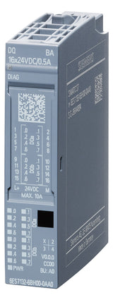 SIEMENS Digital I/O-Modul DC 19,2-28,8V 6ES7132-6BH00-0AA0 16Ausg 24V