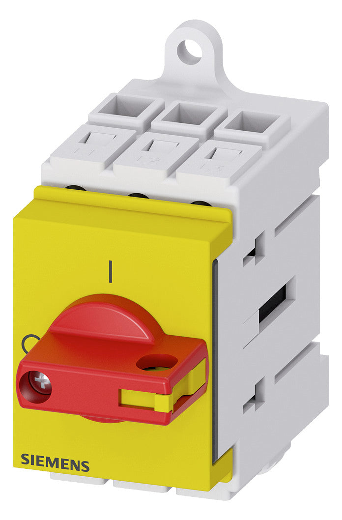 SIEMENS Hauptschalter 16A 3p IP44 m.Geh 3LD3030-0TK13 Wart/Rep SichSchalt