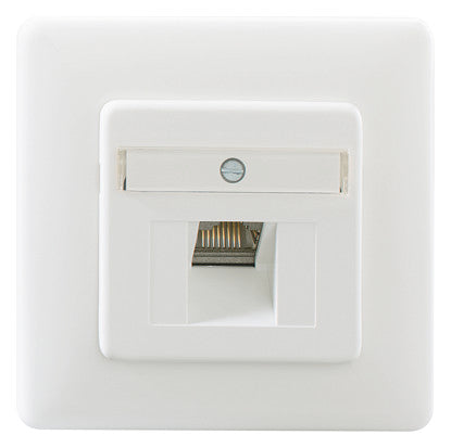 RUTENBECK Anschlussdose Cat6 1xRJ45 rws UAE-ClassEA iso-8 Up rw Kanaleinb LSA