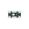 SIEDLE Adapter 1f UP sw Kst ZTL 051-0 10,8x20,5x0,5mm