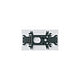 SIEDLE Adapter 1f UP sw Kst ZTL 051-0 10,8x20,5x0,5mm