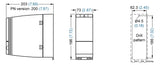 SIEMENS Frequenzumrichter 380-480V E3ph 6SL3210-1KE11-8AF2 A3ph 550Hz 50/60Hz