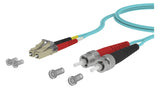 METZ CONNECT LWL-Patchkabel LC-D/ST OM3 151J1JOAO50E 50/125 5m tk