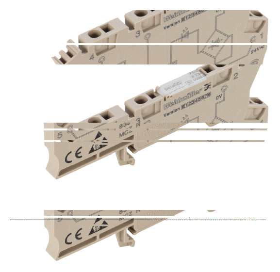 WEIDMÜLLER Schaltrelais 1W IP20 Federzug MCZ R 24VDC 6x63,2x91mm