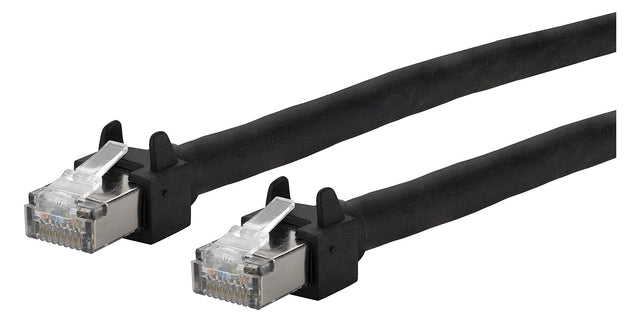 METZ CONNECT Patchkabel Cat5E 1m sw RJ45 13084F1000-E S/UTP 1:1
