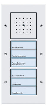 GIRA Türstationmodul AP rws 6RT modular Türko 126866 Bus m.Infoschild m.Abd