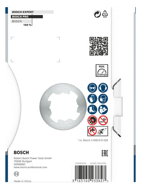 BOSCH-EW Diamant-Trennscheibe 115x10mm 2608615165 f.Backstein f.Beton Kst