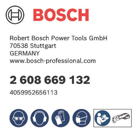 BOSCH-EW Tauchsägeblatt Holz Kst TAUCHSÄGEBLATT Nichteisen-Metalle