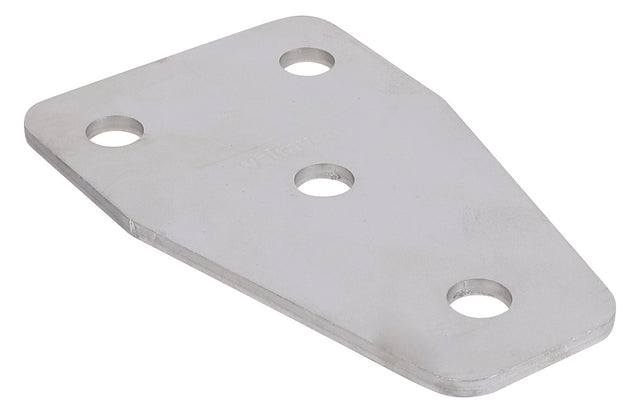 Walraven Schienenverbinder Strut T flach 131x80x4 Edelstahl 1.4404 mit 4x Loch 12 | 66587301