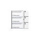 SIEDLE Tastenmodul Bus 3RT ws 99x99x27mm BTM 650-03 W