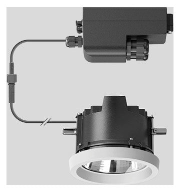 BEGA LED-Deckeneinbauleuchte 7,1W 3000K 24250WK3 788lm ws Konv DALI