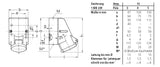 MENNEKES CEE-Steckdose 5p 16A 1h >50V/gr 2675 IP44 AP Schraubkl Kst