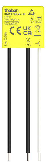 THEBEN Fernschaltdimmer ohmsch 0-150W UP DIMAX 540 plus B Lichtwertspeicher