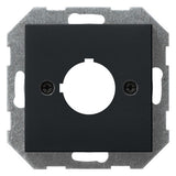 GIRA Tragring sw Schraubbef System 55 0272005 ohne Beschriftungsfeld