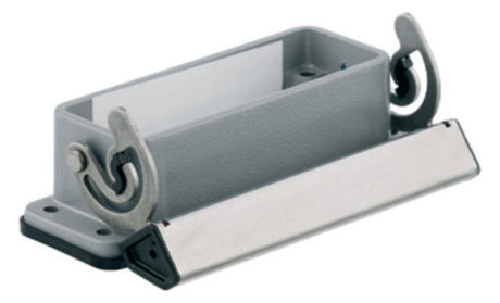 WEIDMÜLLER Anbaugehäuse Längsbügel alu HDC 16A ALU IP66 98x25x54,2mm oben