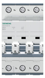 SIEMENS Leitungsschutzschalter UC B 20A 5SY4320-6 3p 400V 3TE 50Hz IP20