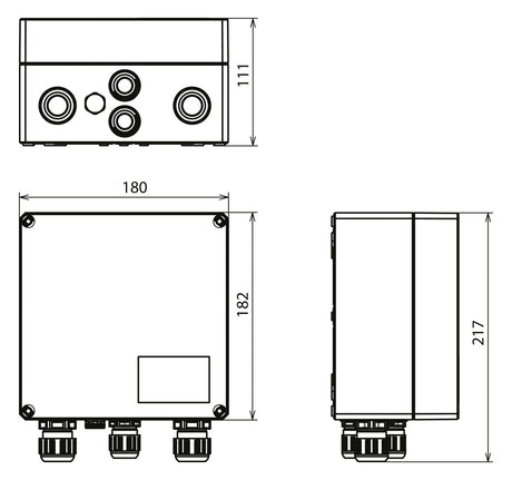 DEHN SE DC-Stringbox 2f 1100V/mess IP65 DCU 2 YPV 1100 1M 2S Verschr